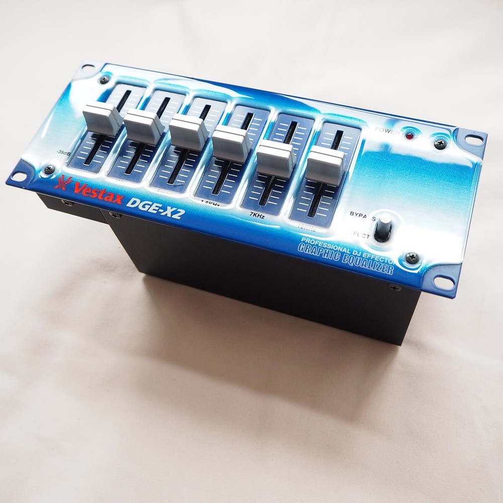 Vestax DGE-X2 Professional DJ Effector Graphic Equalizer