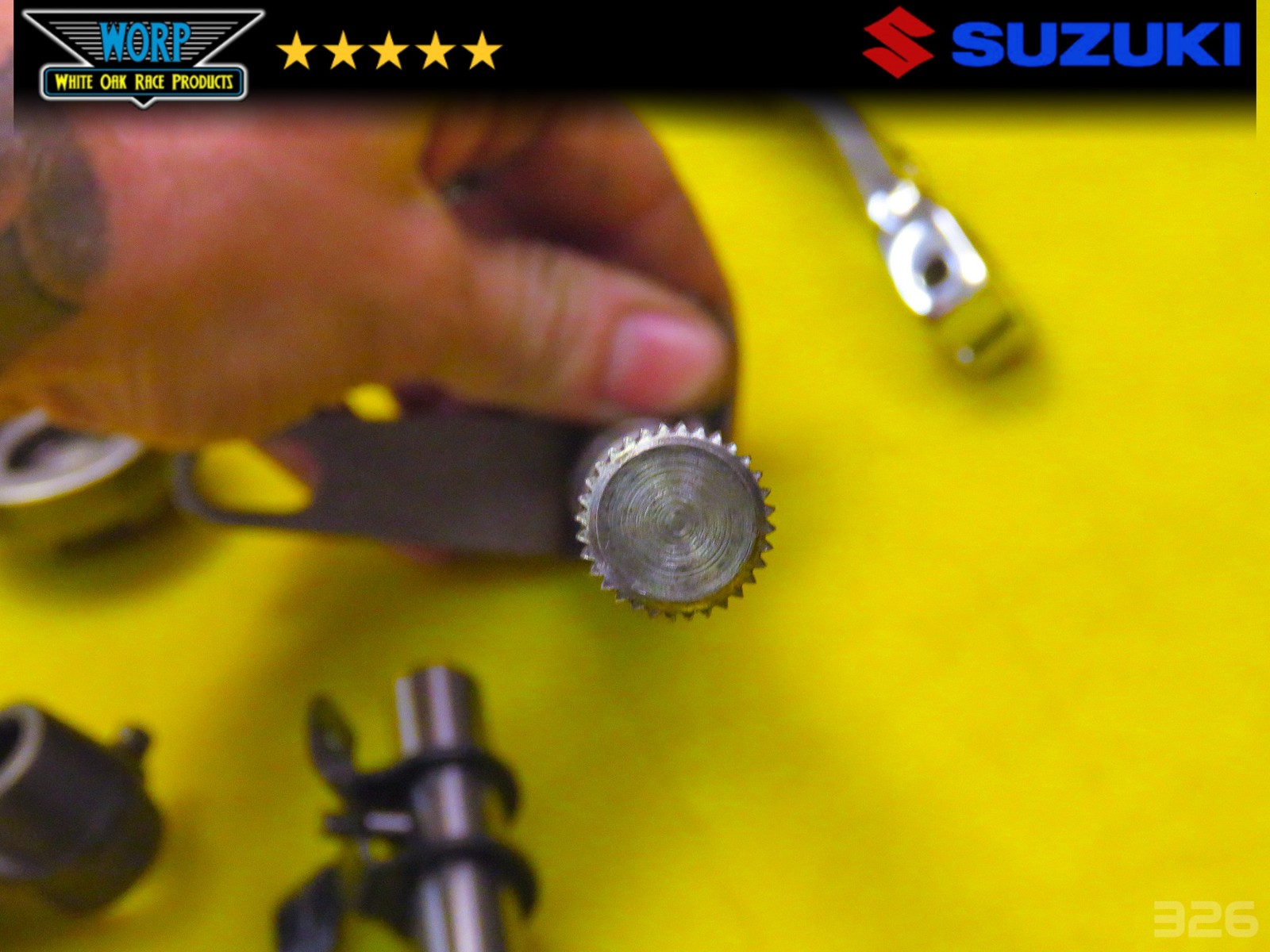 2003 SUZUKI QUADSPORT LTZ400 KFX TRANSMISSION SHIFT FORKS DRUM PEDAL SHAFT