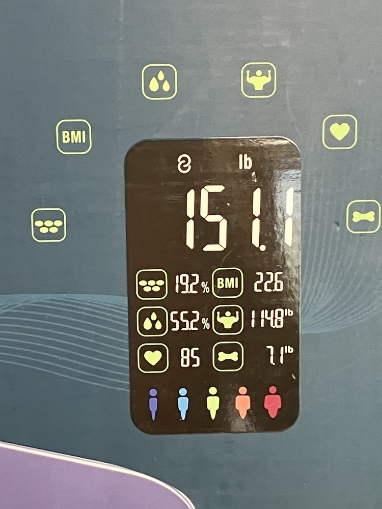 Run star Smart Body Fat Scale FI2019LB