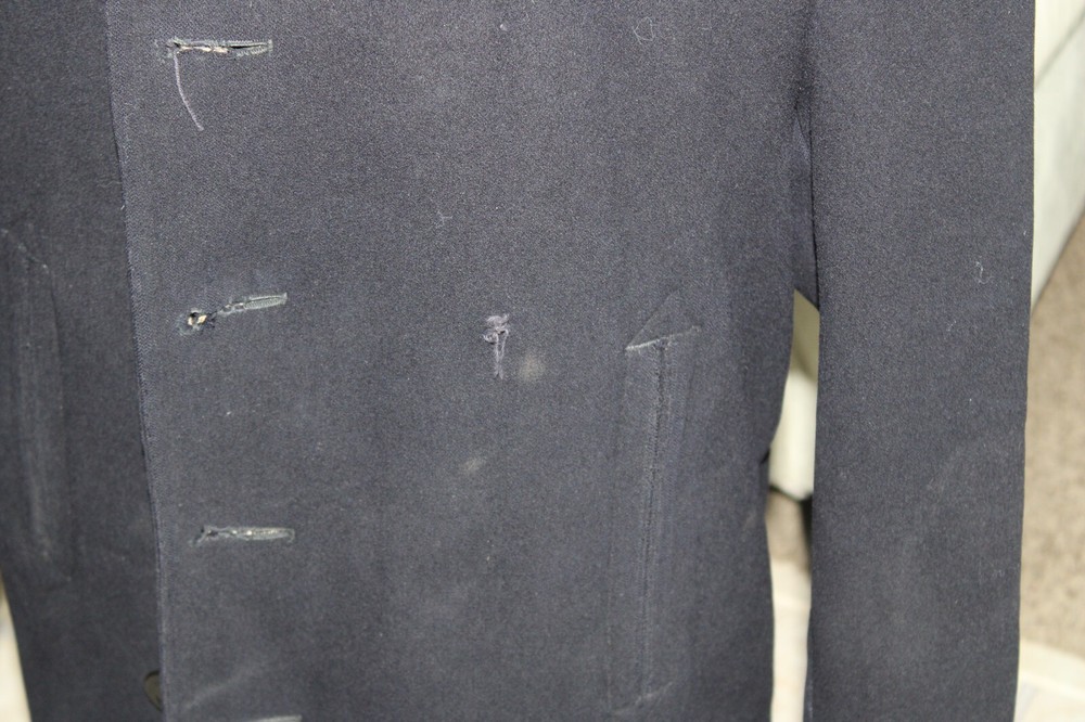 WW2 US Navy Pea Coat, Size Small/Medium FREE SHIPPING !!!!!!