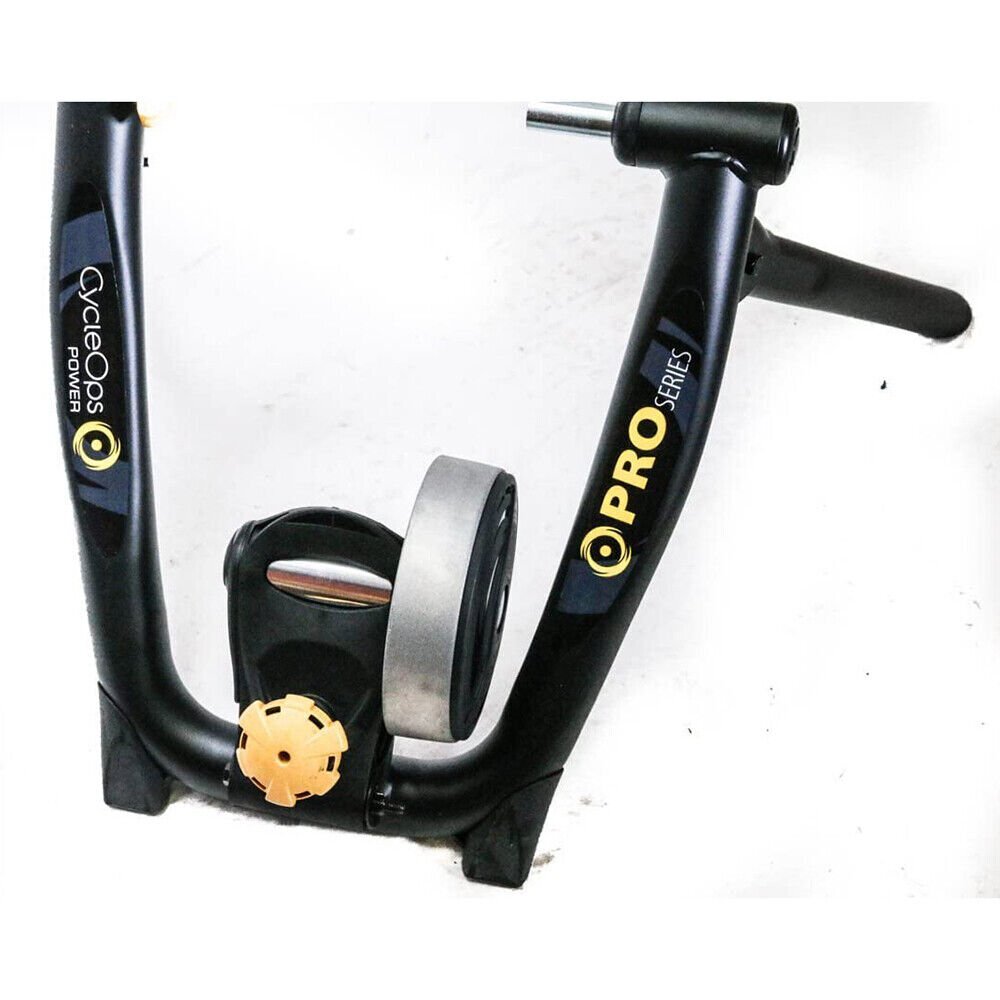 CycleOps PowerBeam Pro Pre-Assembled Bluetooth Electronic Smart Trainer, Black
