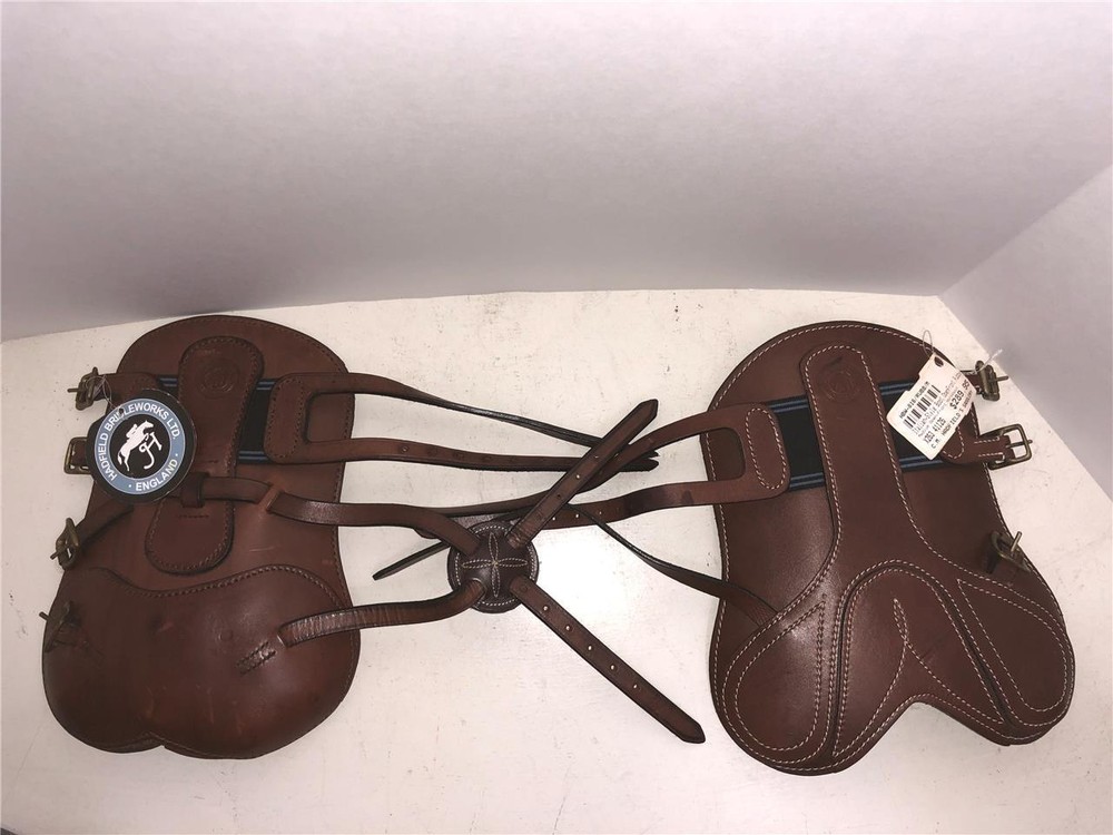 Hadfield's Saddlery Open Front Boot Horse Equestrian NWT See description