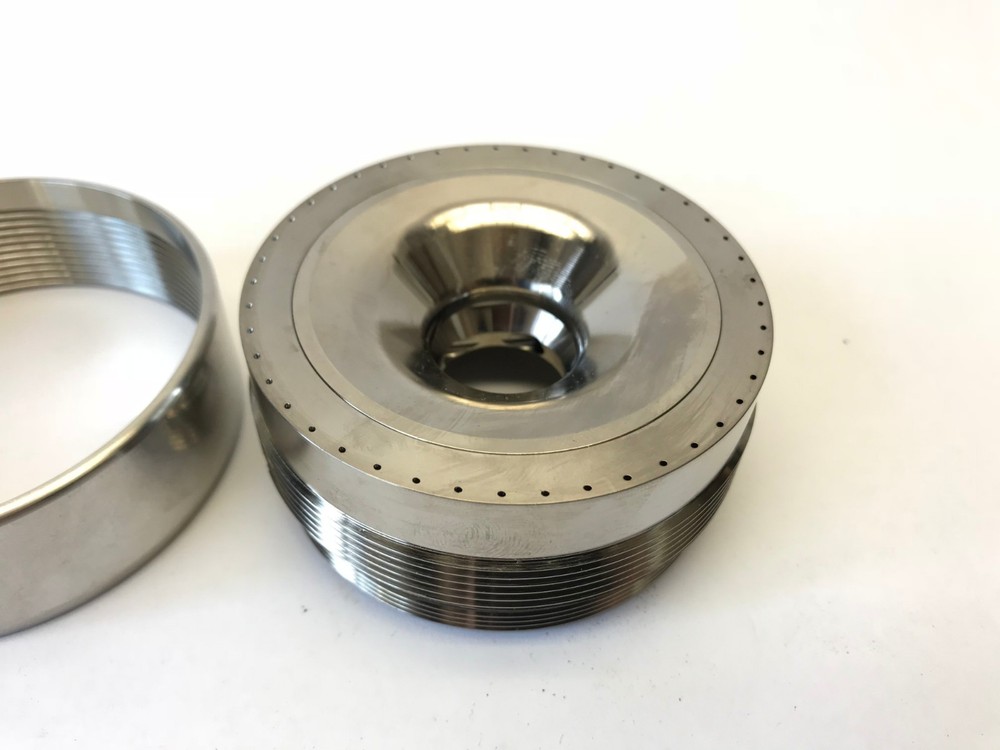 ABB Robobel Robot Paint Spray Attachment, Threaded Nozzle Sprayer Assembly