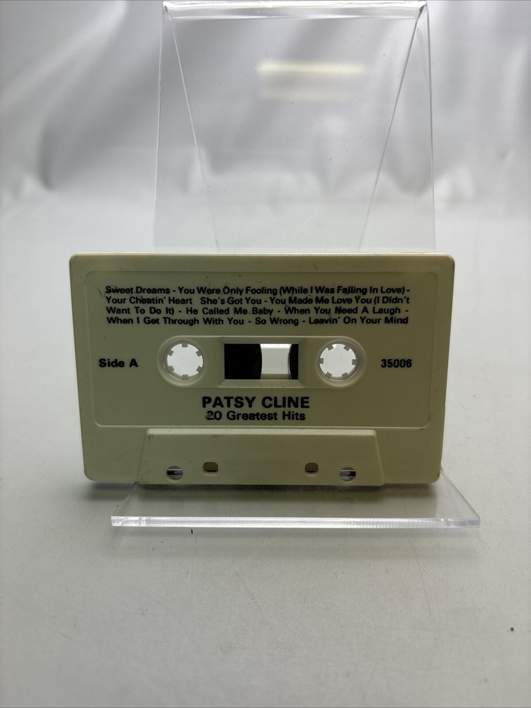Patsy Cline 20 greatest Hits Cassette