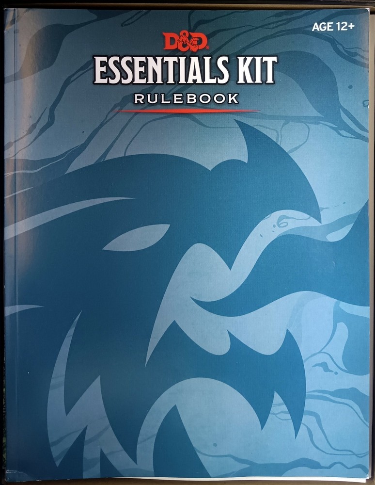 Dungeons & Dragons Essentials Kit Rulebook *ONLY* 5th Edition