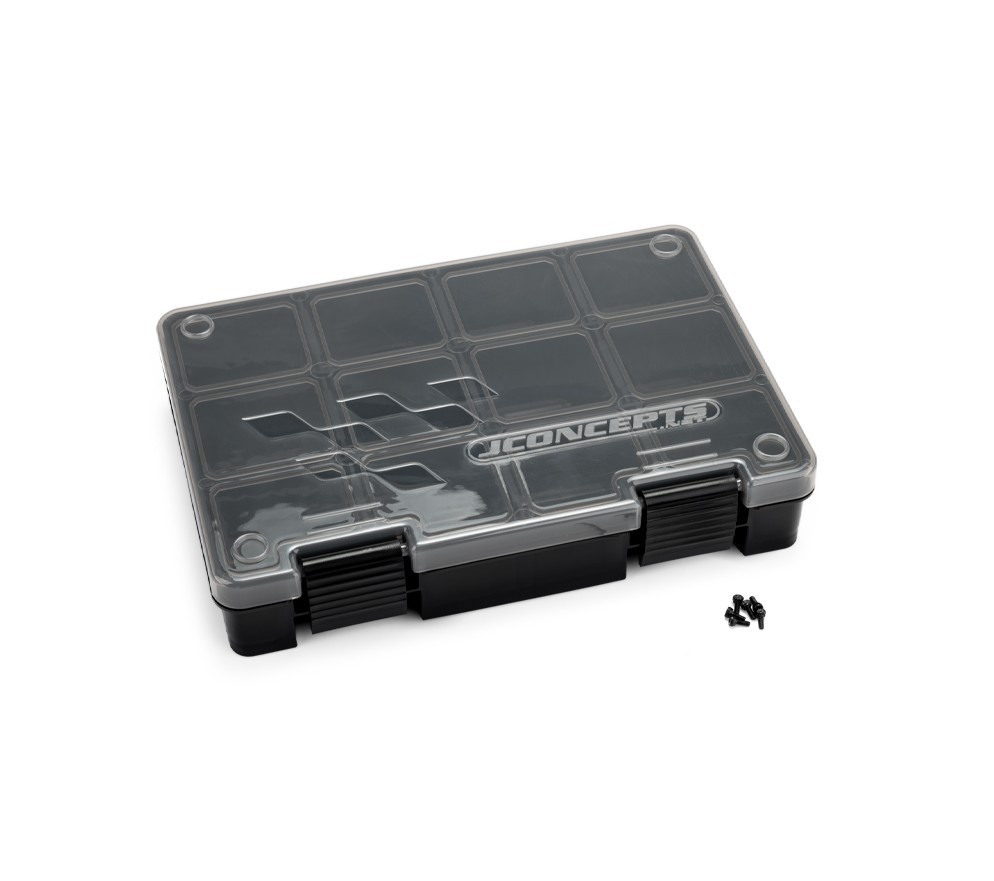 JConcepts Hardware Storage Box Smoke Gray