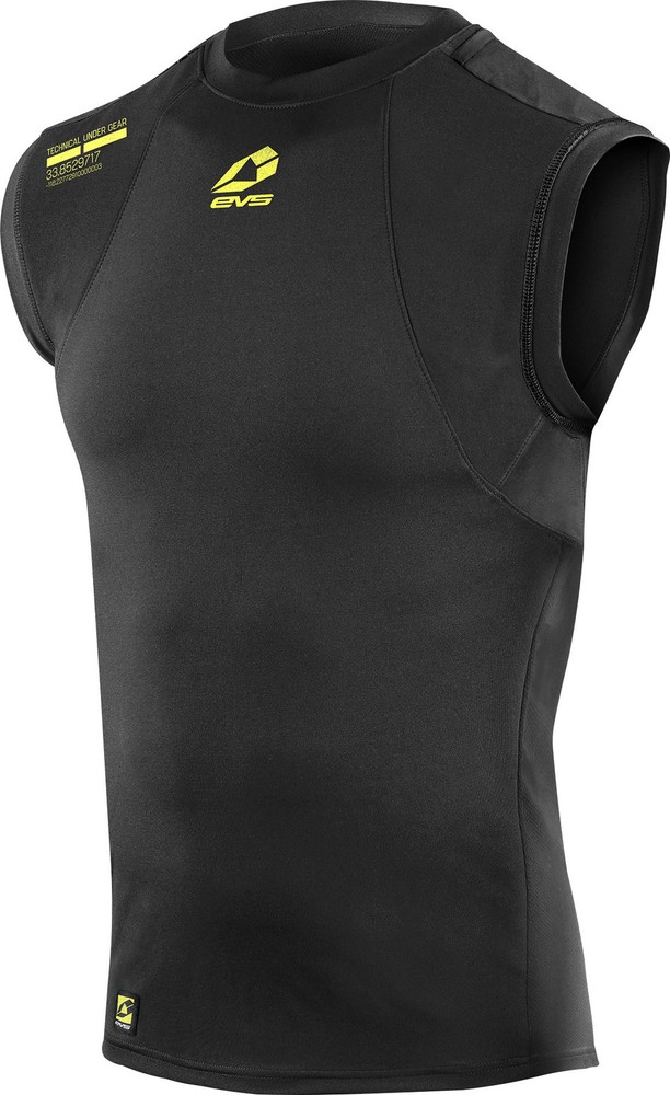 EVS Tug CTR Vest S Black TUGTOPCTRV-BK-S