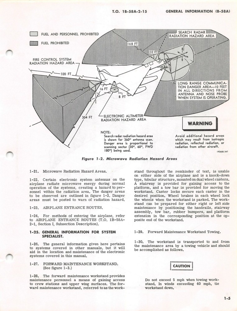 B-58 Hustler Data Recording/ Navigation Systems Maintenance Flight Manual -CD