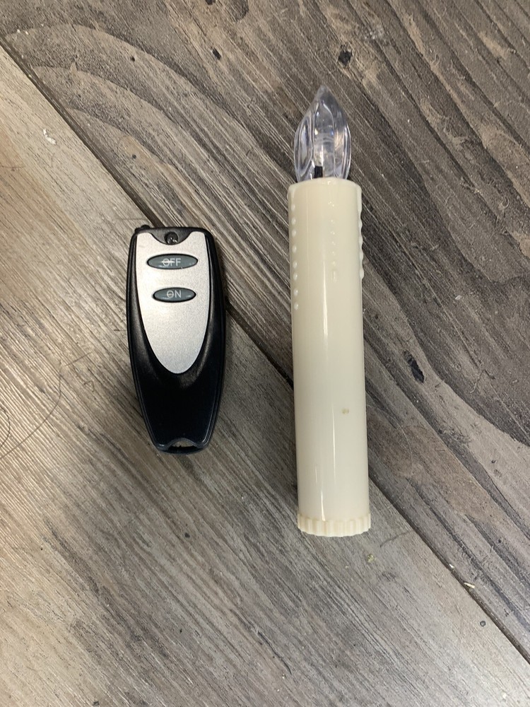 Candelabra Battery Powered With Remote Control