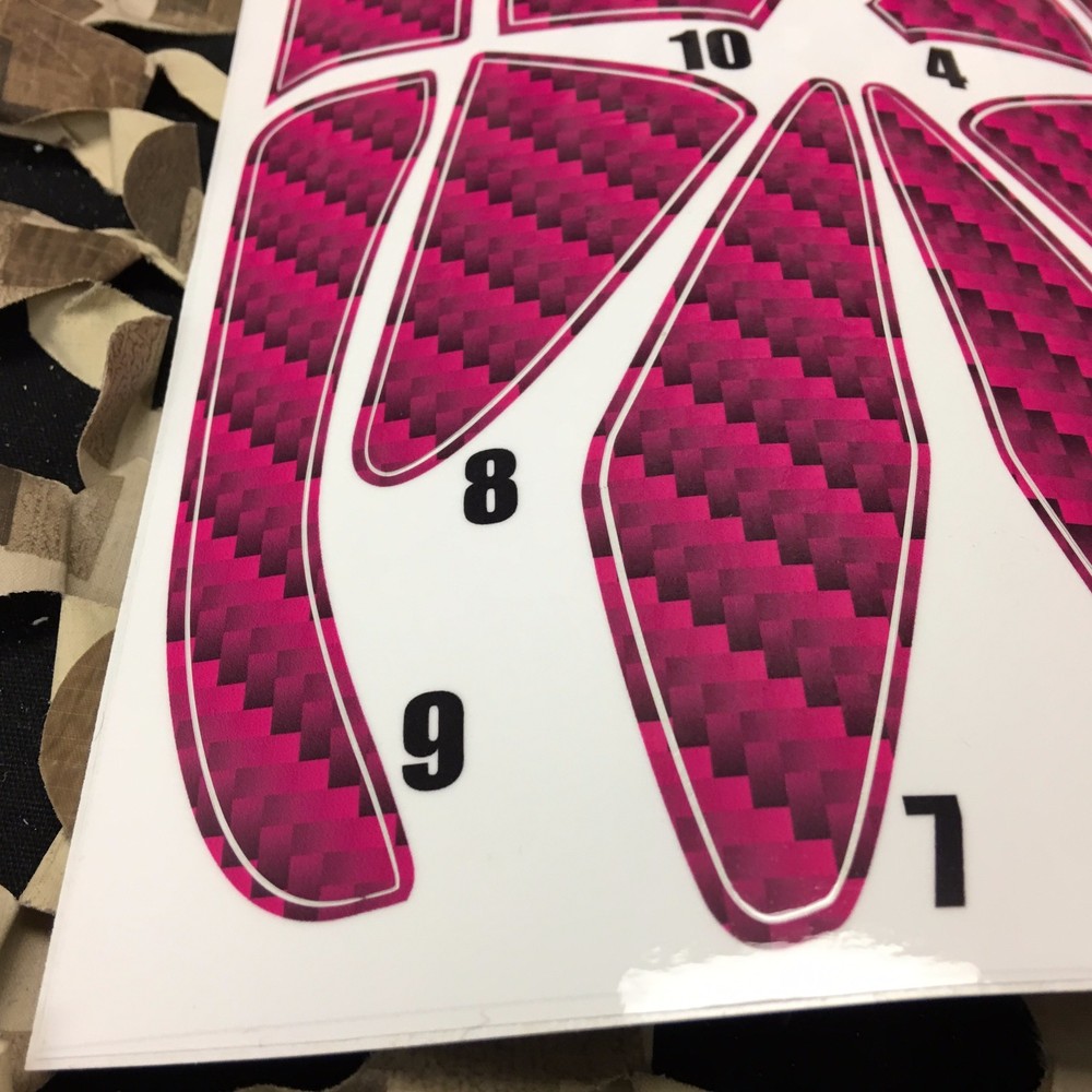 NEW KM Paintball Prophecy Loader Hopper Wrap - Carbon Pink