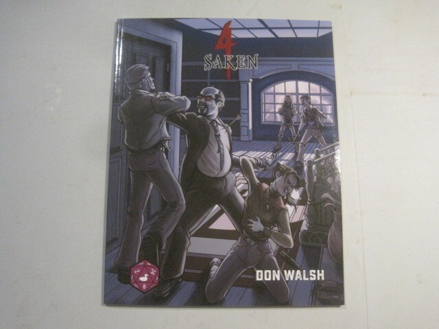 4saken Cinematic Horror Roleplaying core rulebook