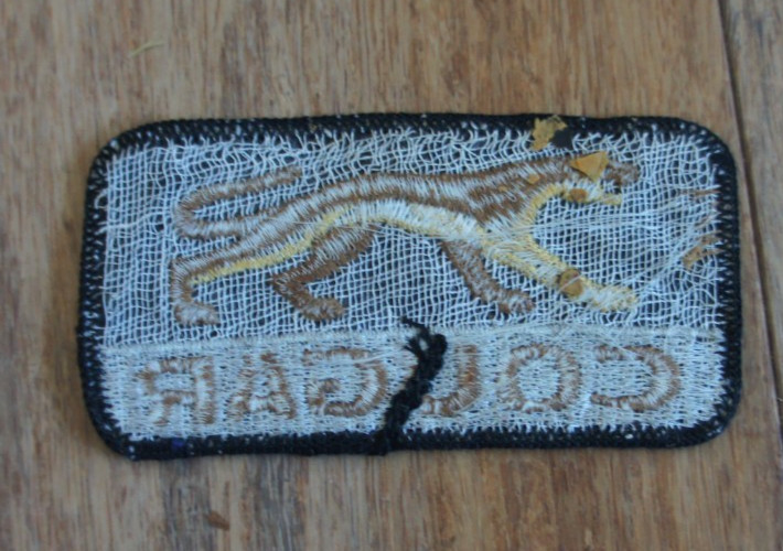 Vintage Ford MERCURY COUGAR Car Auto Embroidered Patch