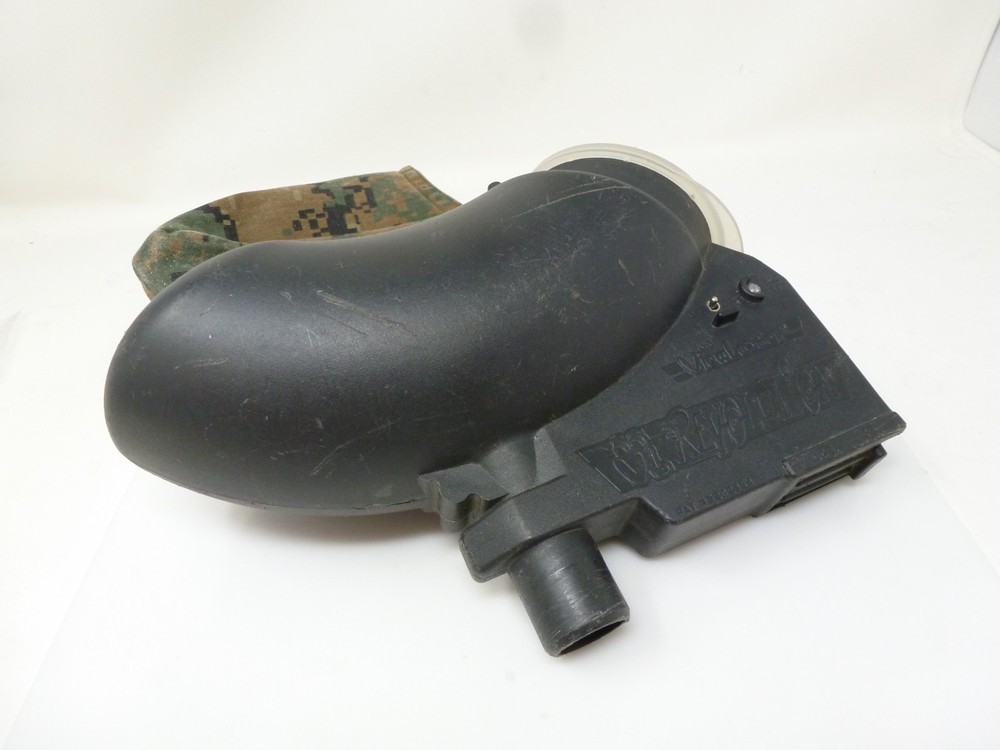 VIEWLOADER REVOLUTION ELECTRONIC PAINTBALL LOADER + CAMO COVER HOPPER VIRTUE EGG