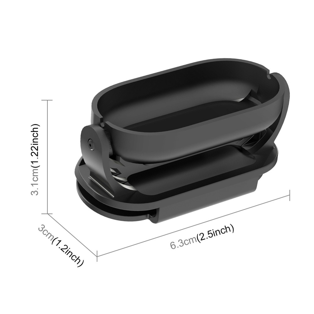 For Insta360 GO3 Sport Camera Camera Cap Clip Mount Magnetic Frame Fixed Holder