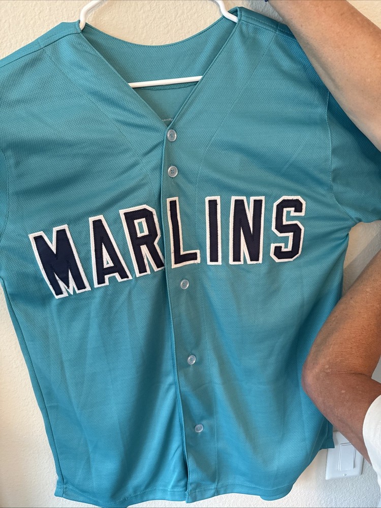 Gary Sheffield Signed Florida Marlins Custom Jersey Authenticated PSA COA