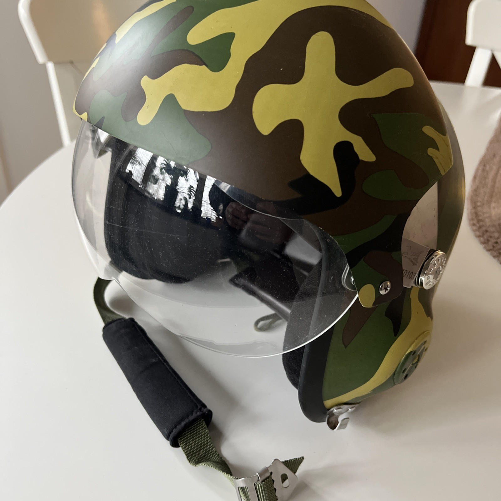 MIG Jet Fighter Air Force Pilot Helmet Tk11 for airsoft replica