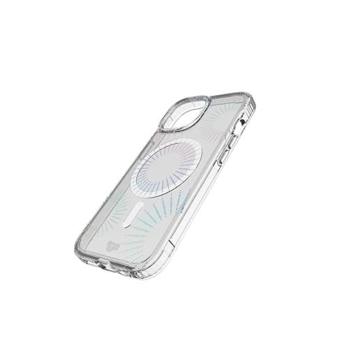Tech21 Evo Sparkle Case iPhone 16e/15, MagSafe Compatible, 12ft Drop Protect