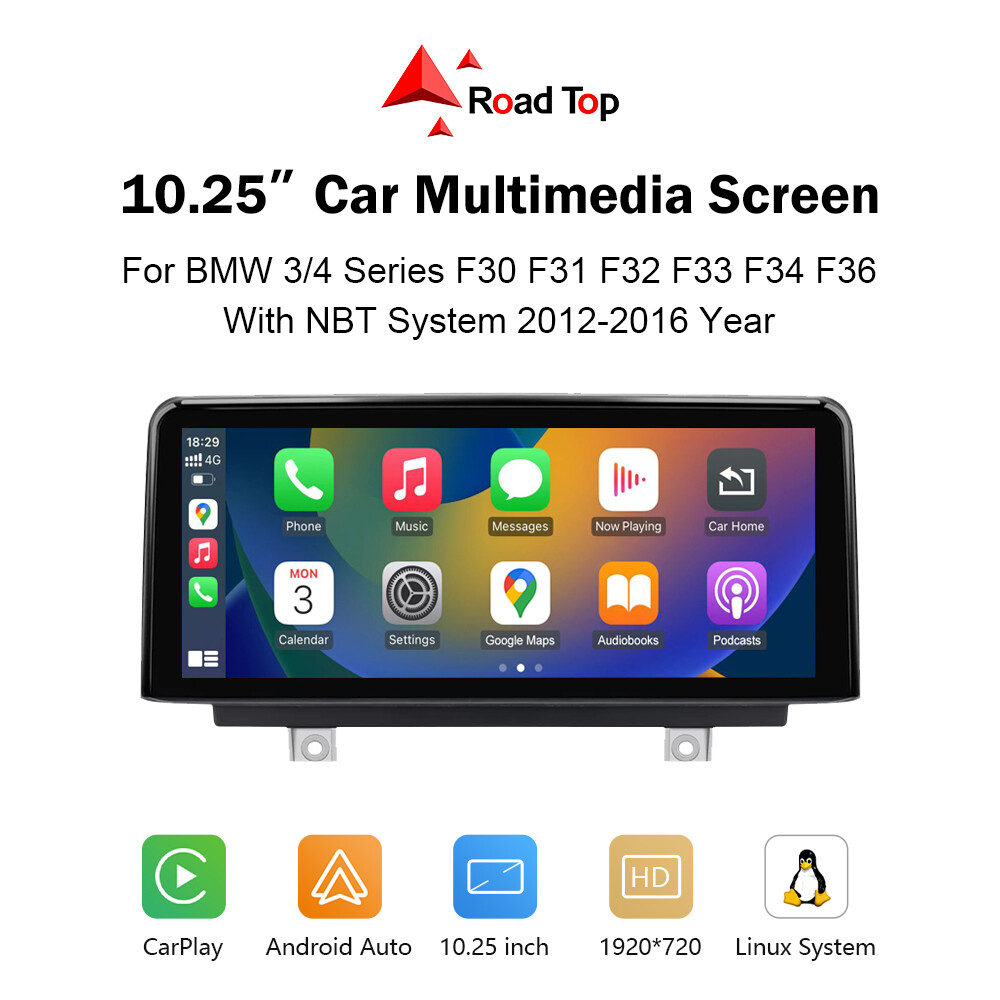 10.25' CarPlay Touchscreen Multimedia For BMW NBT F30 F31 F32 F33 F34 F36 F80
