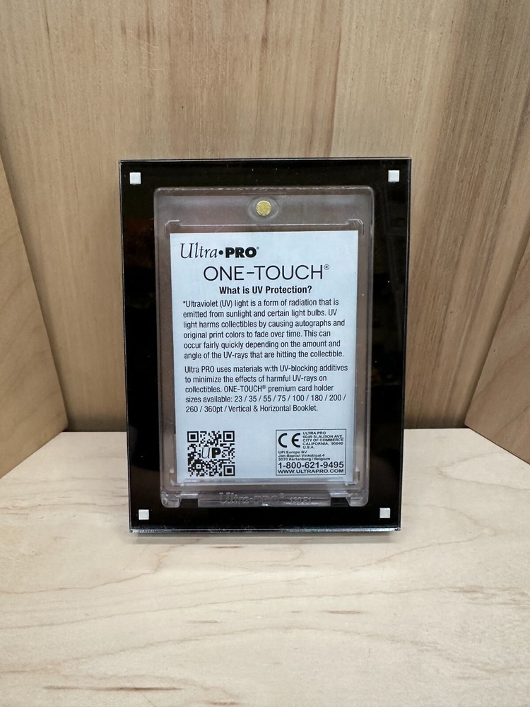 One Touch Style Trading Card Magnetic Wall Display Heavy Duty Acrylic Case