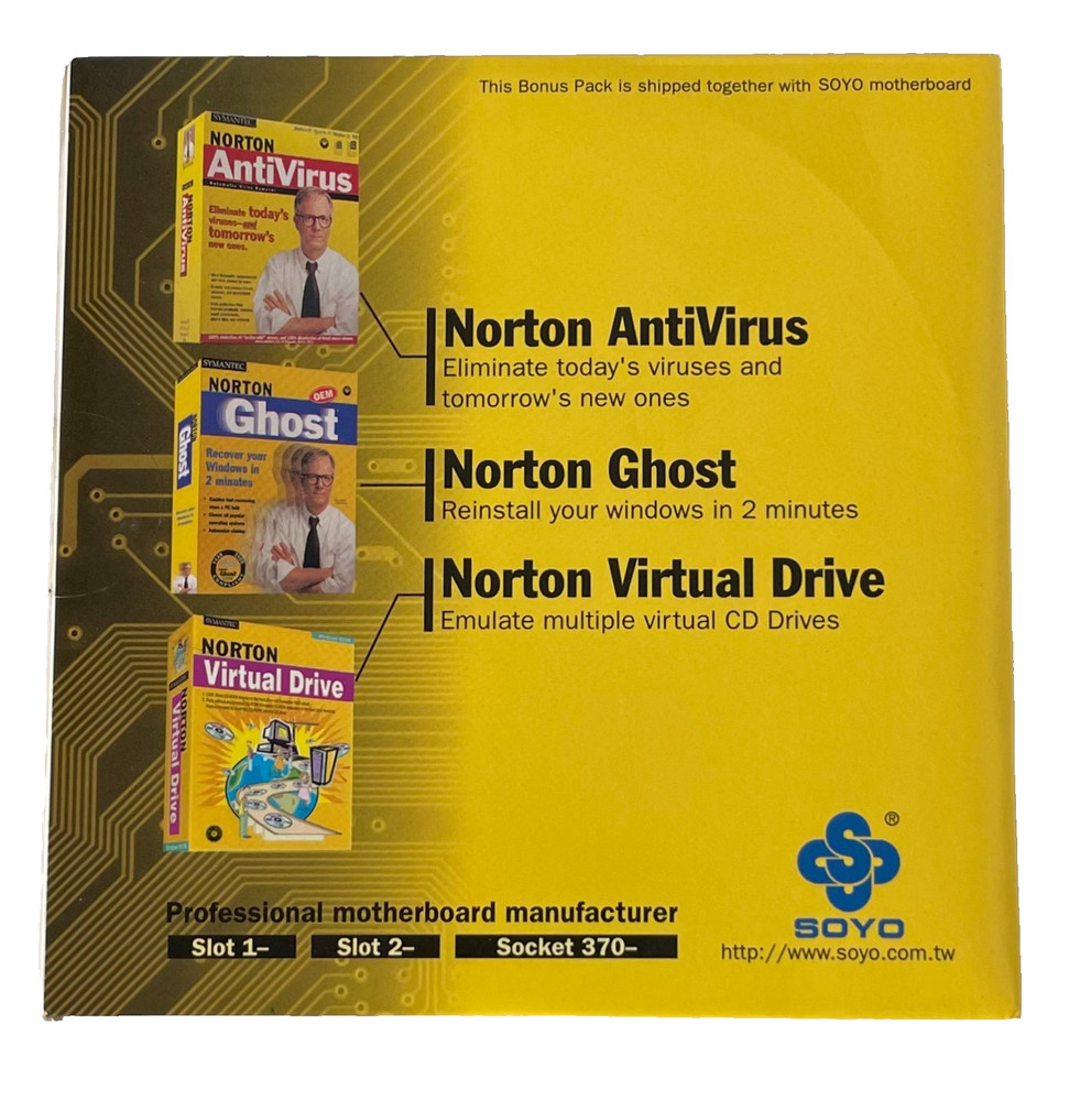 Norton 3-in-1 CD for Windows 95-98