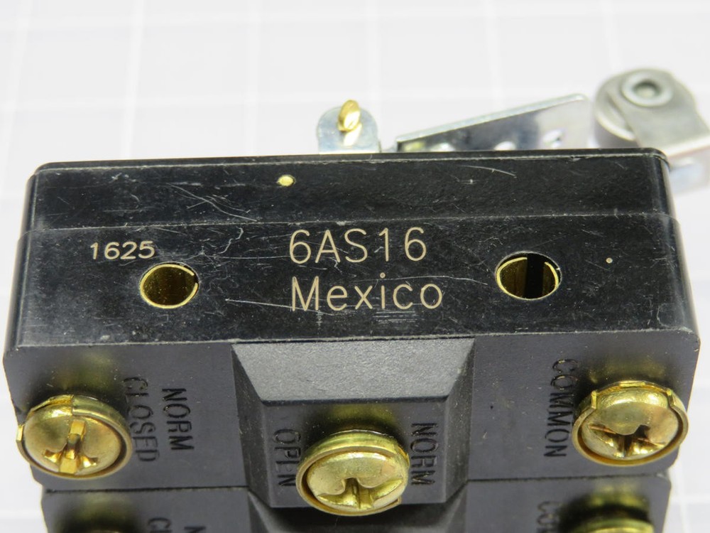 HONEYWELL 6AS16 BASIC MICRO SWITCH T225227