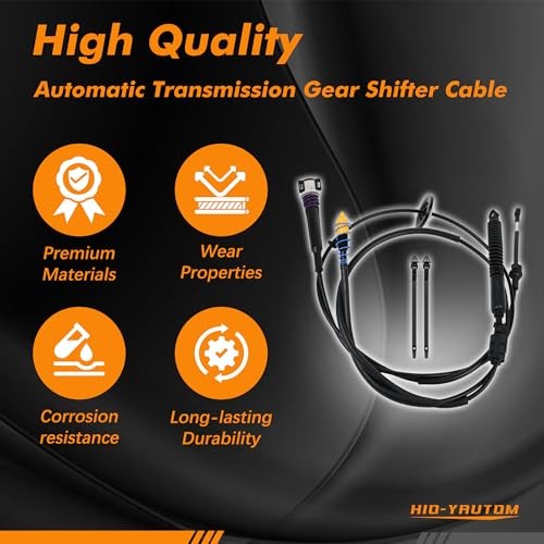 12477640 Automatic Transmission Gear Shifter Cable Compatible with Chevy