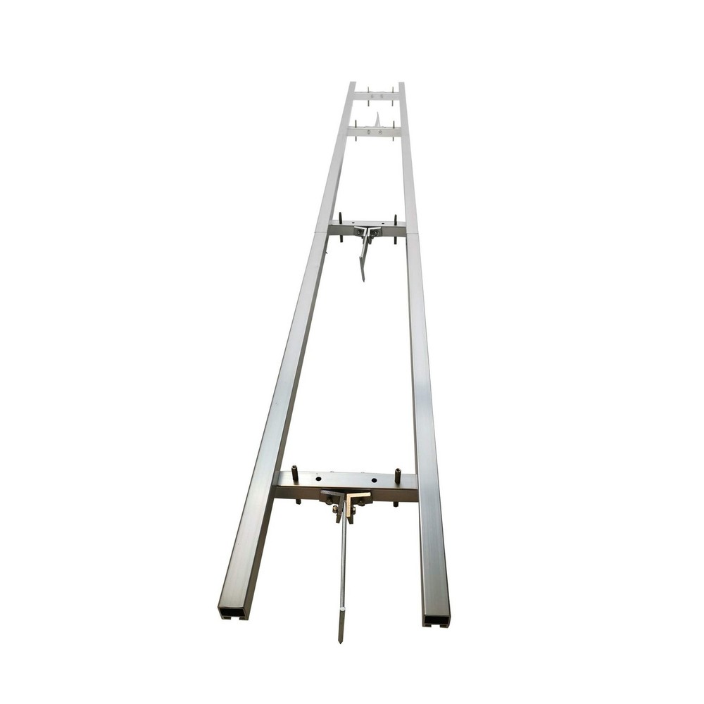 9 FT Rail Mill Guide System 3 Crossbar Kits Work with Chainsaw Mill… 9ft