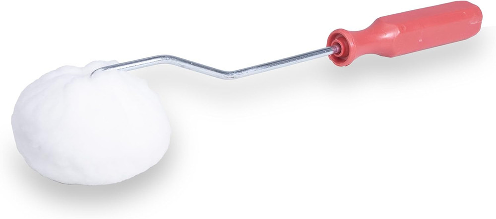 Corner Roller, 3 Inch Roller, 12 Inch Handle, Corner Joint Compound and Drywall