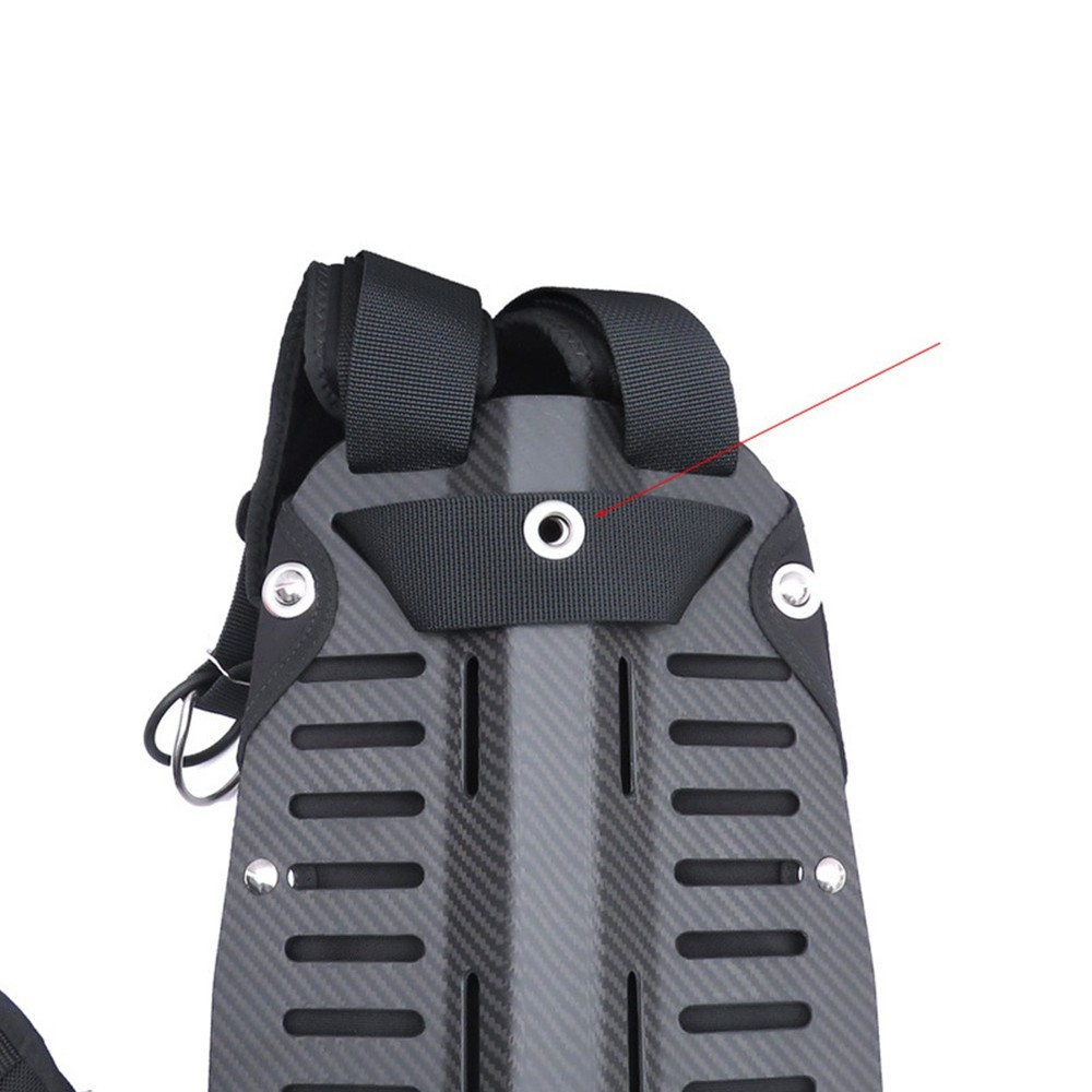 3.5m Technical Scuba Diving Backplate Webbing Dive For All Wing-BCD Backplats