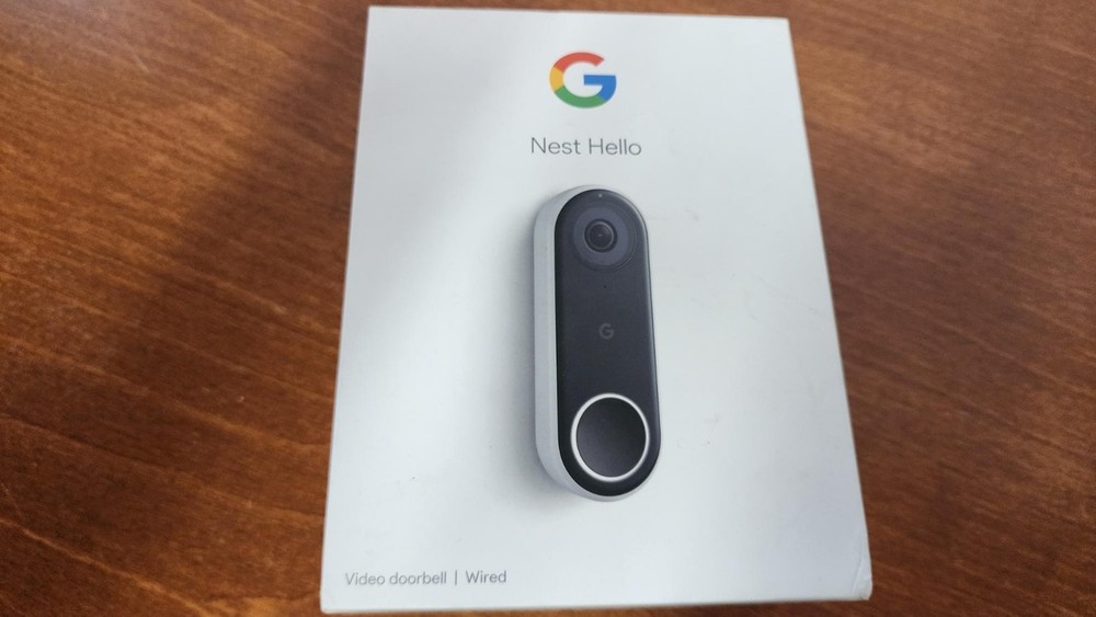 Google Nest Doorbell, Wired - Snow