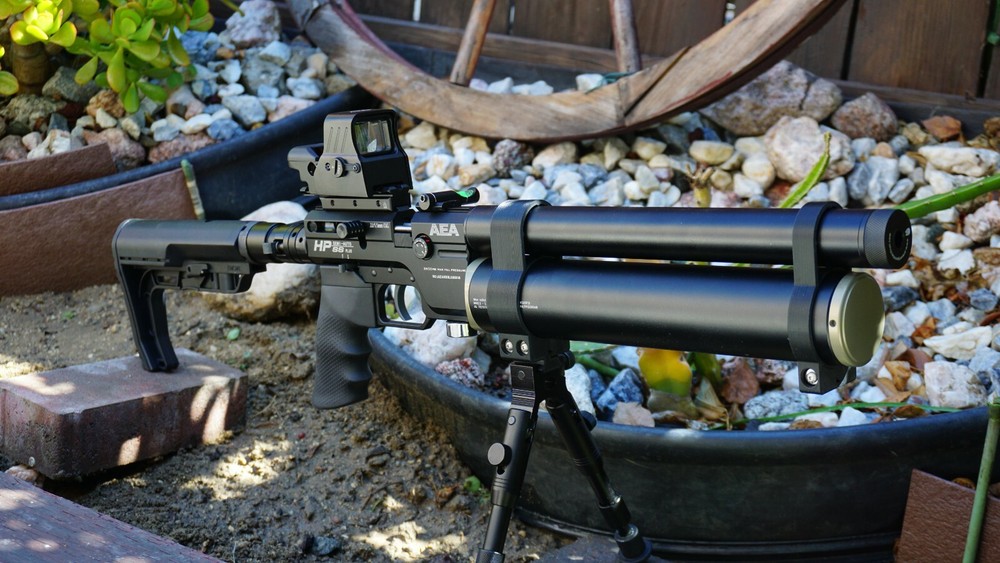 AEA HP SS Plus Max Combo Barrel Bands with Accessory Picatinny Mount 22 25 30
