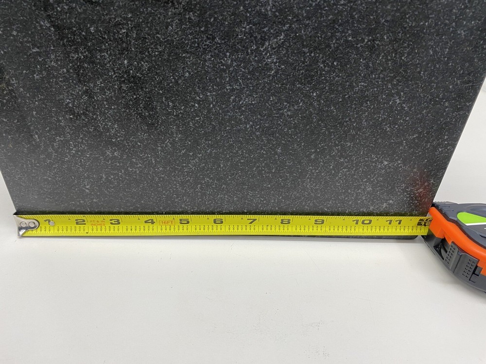 Older RAHN GRANITE STEP ANGLE PLATE With Storage Case. MACHINIST TOOLING