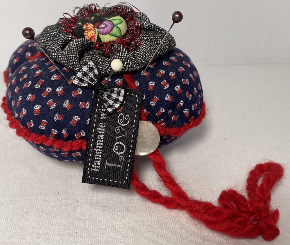 2 Sewing Basket Notions Pincushion Small 101