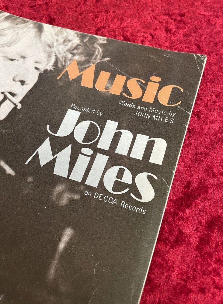 Music | John Miles. Music Sheet MC10