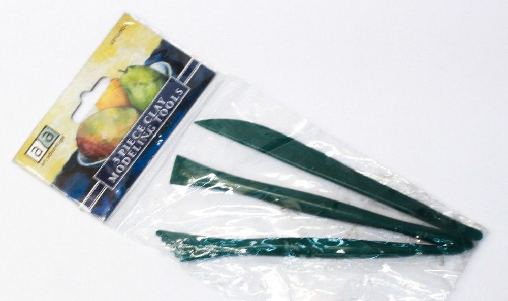 3-Piece Modeling Tools for Clay or Wax ART-6962-3