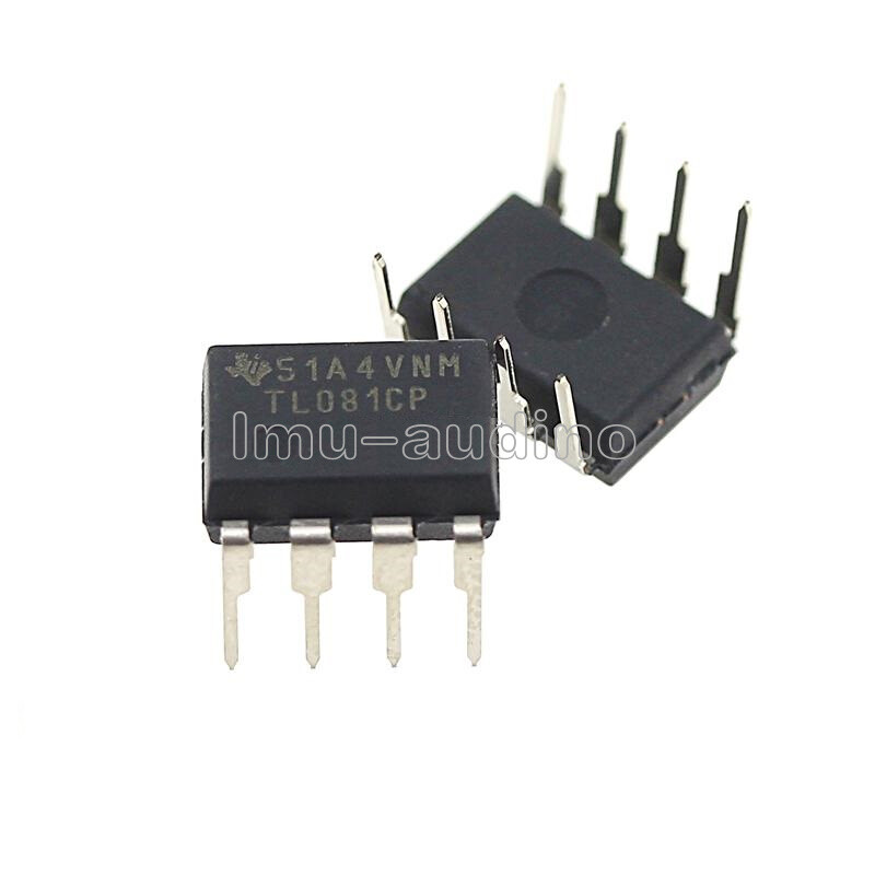 10pcs TL081 TL081CP TI IC JFET Input Operational Amplifiers DIP-8