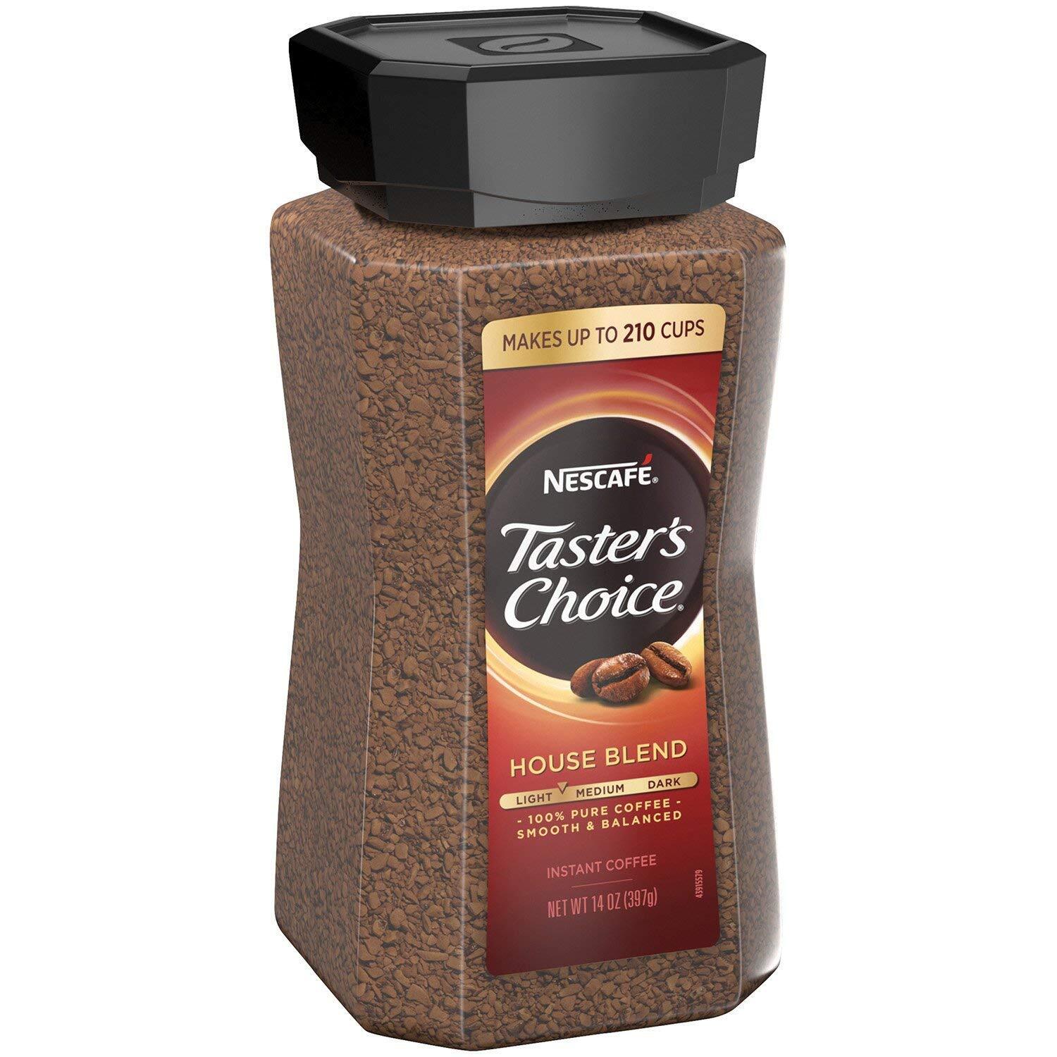 Nescafe Taster's Choice Signature House Blend Instant Coffee Classic Taste | 14