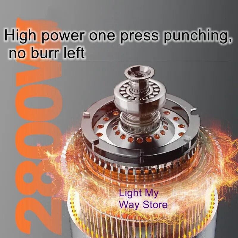 Rechargeable Lithium Punching Machine/Two Batteries and One Charging