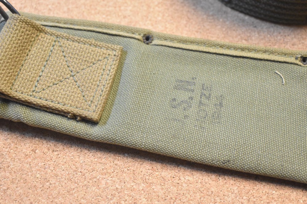 WW2 US Navy 1942 Machette w/ Web Belt