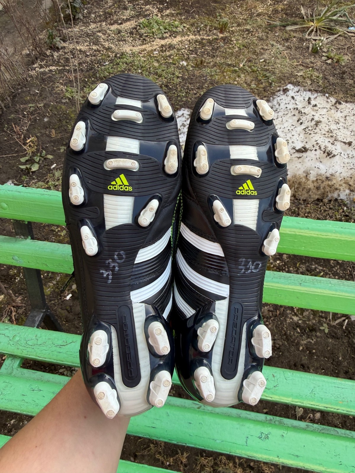 Adidas Predator X FG Elite U43817 Retro Soccer Cleats Football Boots US8.5 UK8
