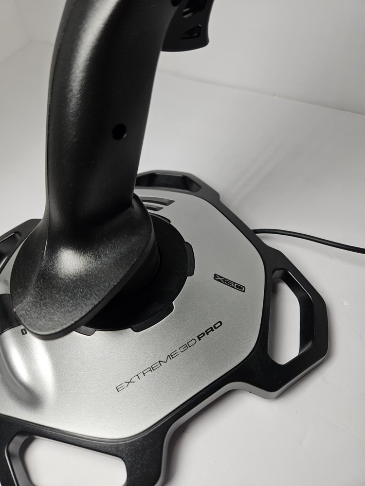 Logitech Extreme 3D Pro Joystick J-UK17 PC Flight Simulator USB TESTED WORKS