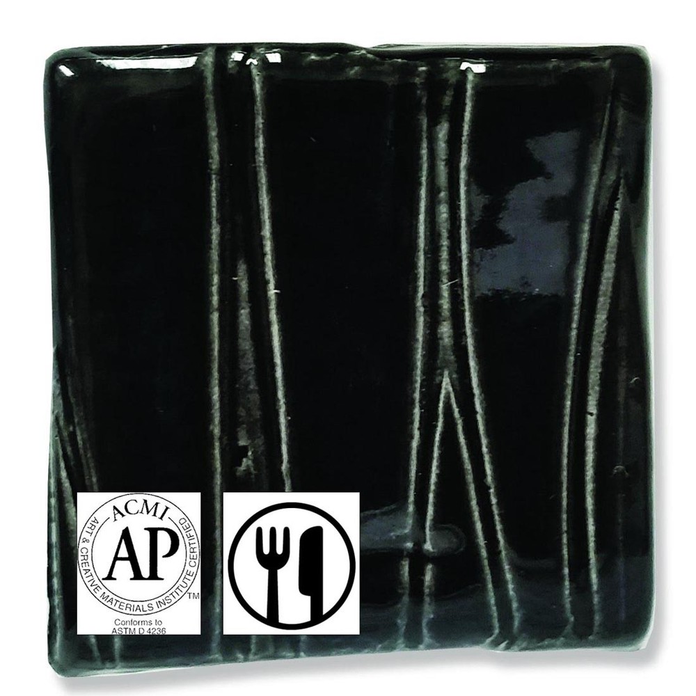 Speedball Low Fire Earthenware Glaze Black