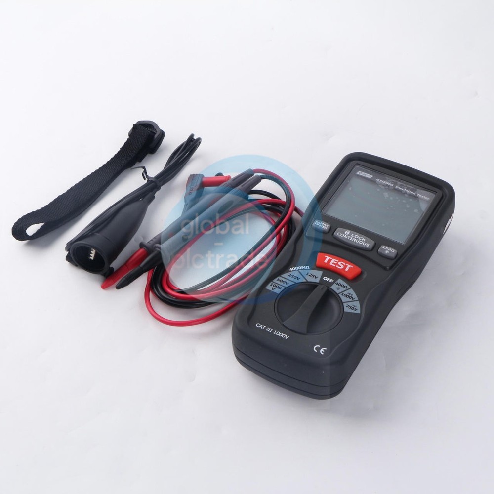 1PCS NEW CEM DT-5505 Insulation Testers Large Dual Display with Backlight