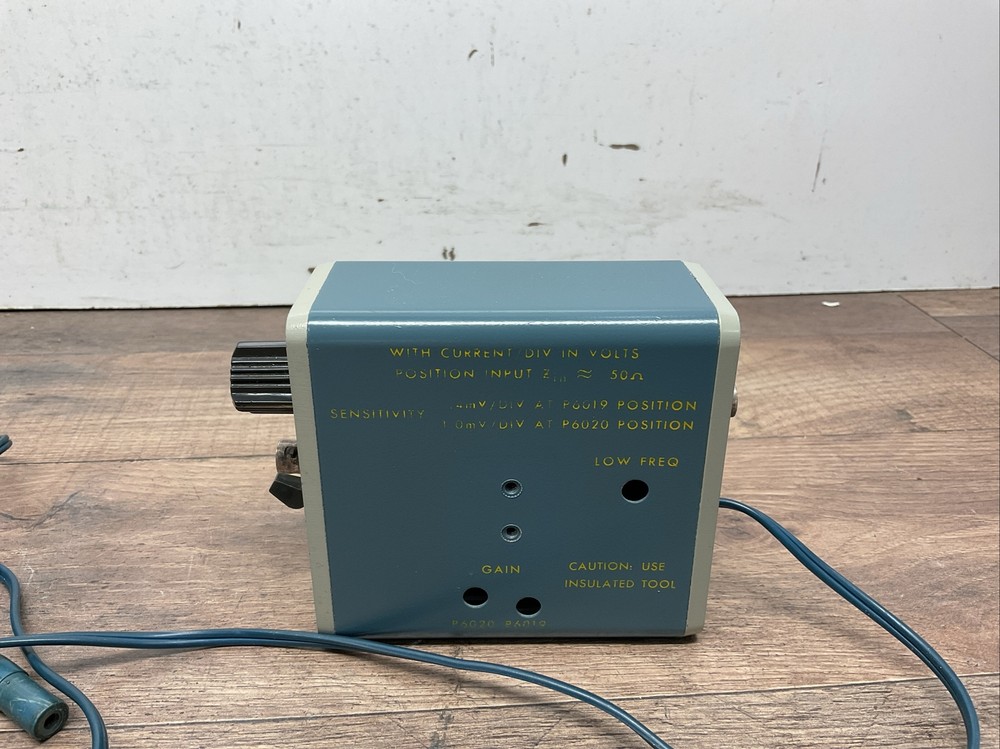 Tektronix P6019 Current Probe w/ Type 134 Current Amplifier