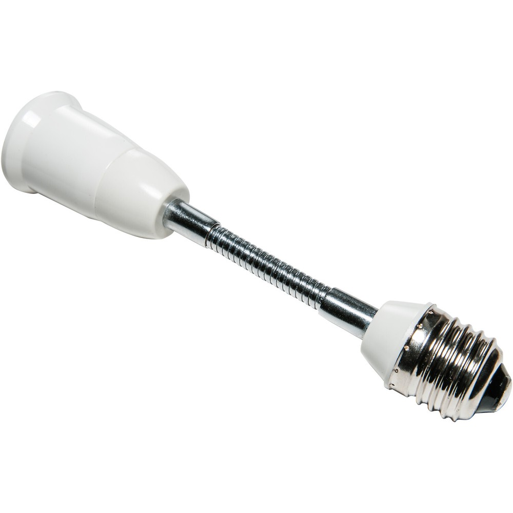 6.5 Inch Flexible Socket Extender for Standard US LED & CFL Light Bulbs