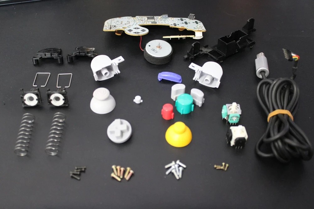 Nintendo GameCube OEM Replacement Parts Shells controller buttons sticks T3