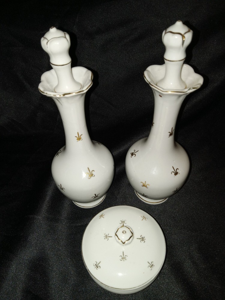 Vintage Nasco Stoneware Perfume Bottles