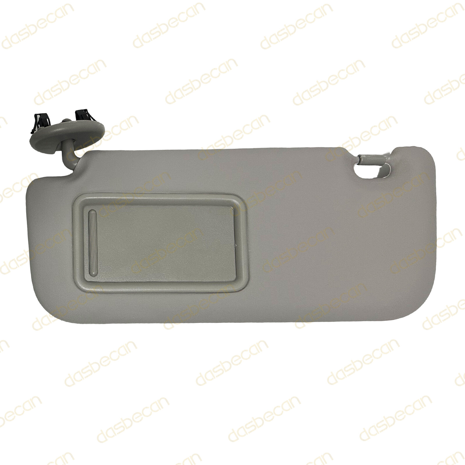 Gray Leather Sun Visor w/ Mirror Left Driver Side For Toyota Corolla 2009-2013