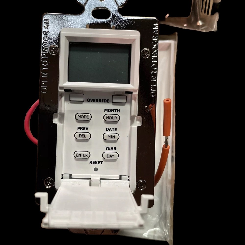 🔴Tork SS910🔴24/7 Timer In-Wall Digital The Code Time Switch 24V 50/60Hz‼️