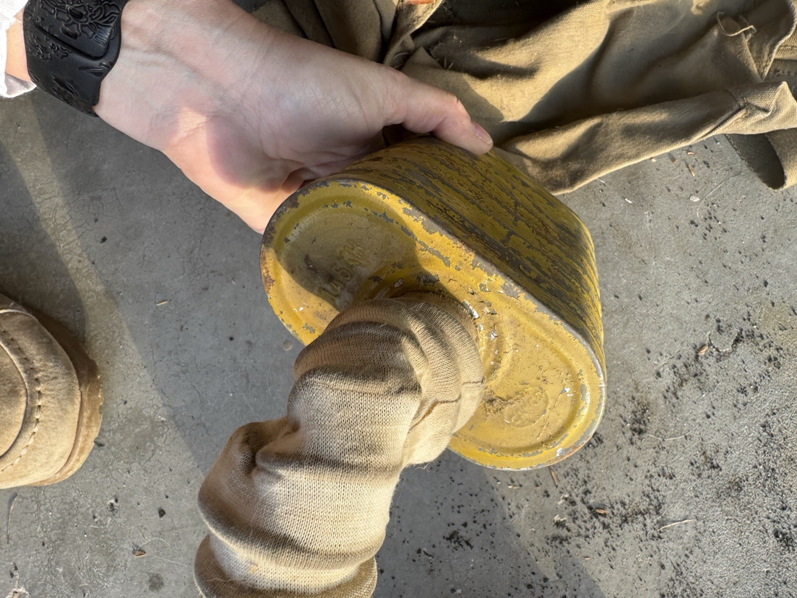 Vintage Dutch commercial Model 128 gas mask For Rehab Display 1930’s Rehab